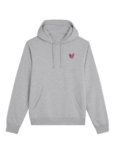 UNISEX mikina ŠEDÁ