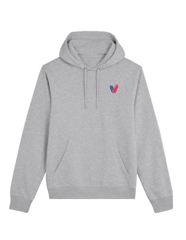 UNISEX mikina ŠEDÁ